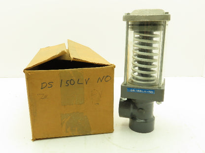 Plast-o-matic DS150LV-NO 1 1/2" Shutoff Valve Spring Return NO Pneumatic Powered