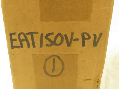 Plast-o-matic EAT150V 1 1/4" Shutoff Valve Double Action Seal Pneumatic PVC