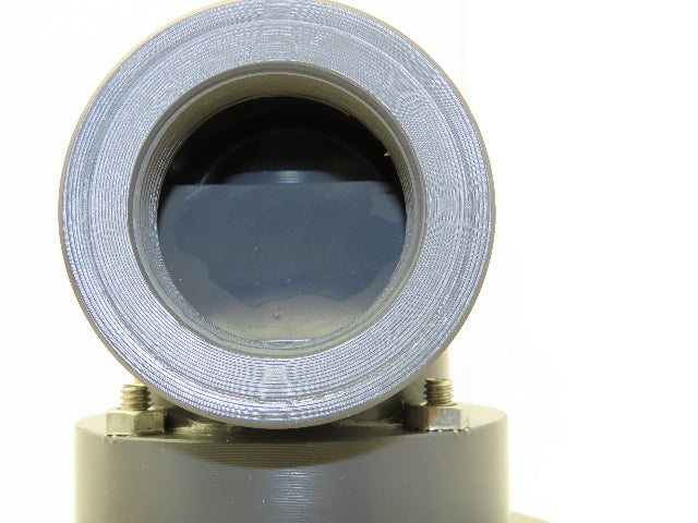 Plast-o-matic EAT150V 1 1/4" Shutoff Valve Double Action Seal Pneumatic PVC