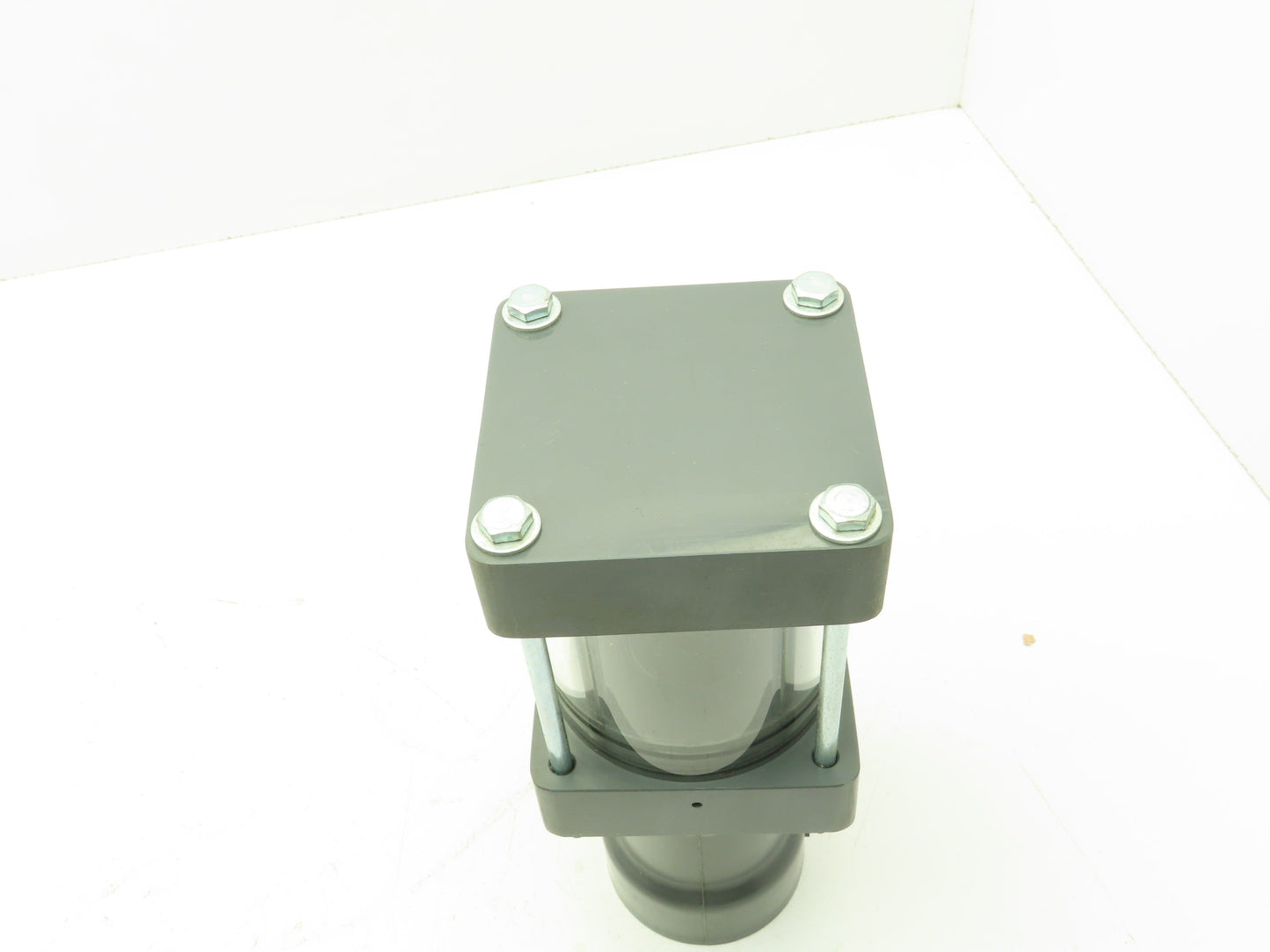 Plast-o-matic DA-200V-PV 2" Shutoff Valve PVC Double Action Pneumatic 2" NPT