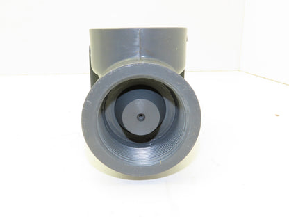 Plast-o-matic DA-200V-PV 2" Shutoff Valve PVC Double Action Pneumatic 2" NPT