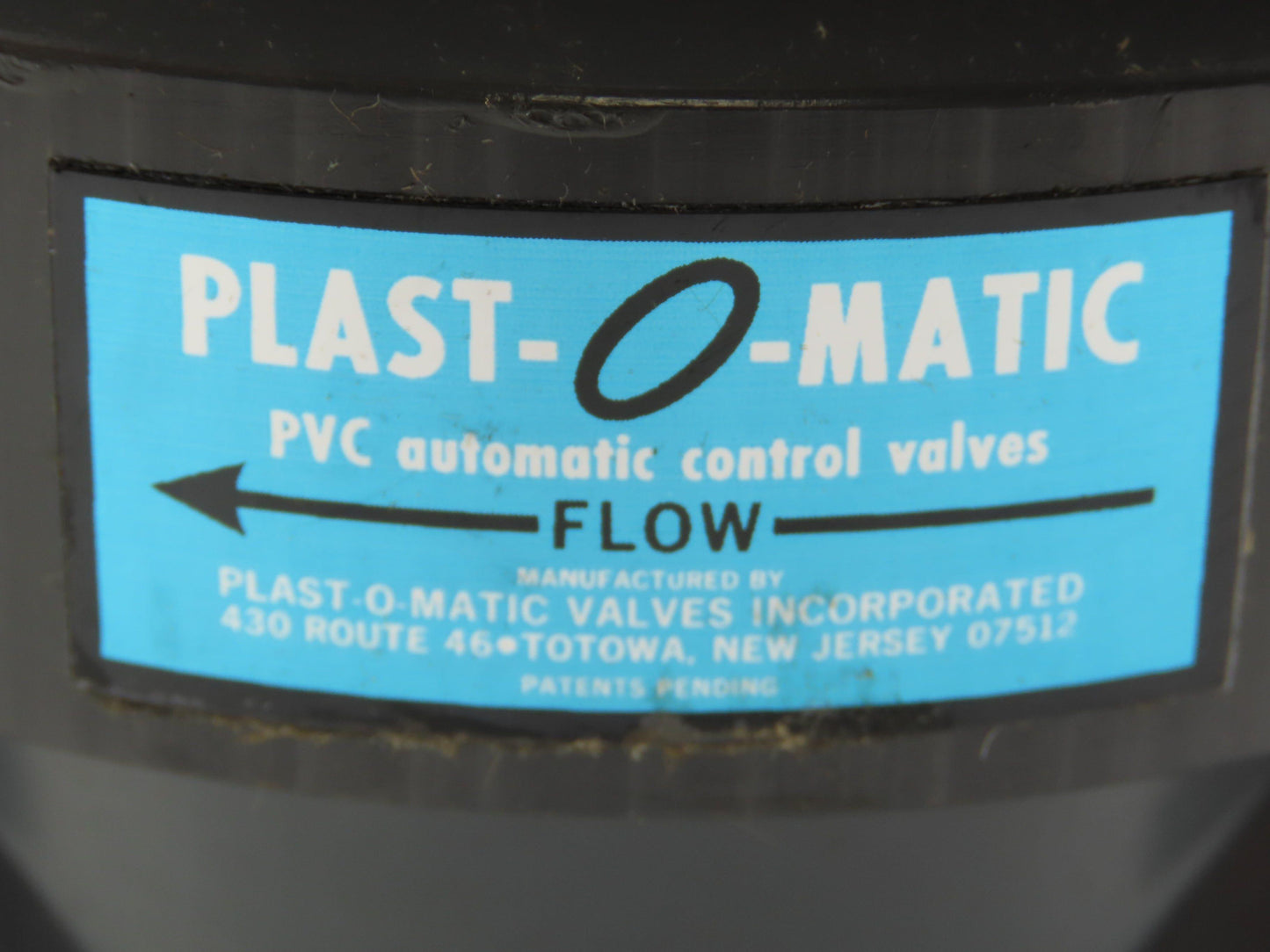 Plast-o-matic EA200V 2" Shutoff Valve Double Action Pneumatic 2" NPT Sch 80 PVC