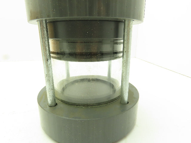 Plast-o-matic EA200V 2" Shutoff Valve Double Action Pneumatic 2" NPT Sch 80 PVC