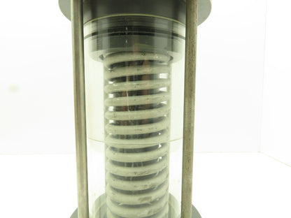 Plast-o-matic ES200B-NC 2" Shutoff Valve PVC Spring Return NC Pneumatic Powered