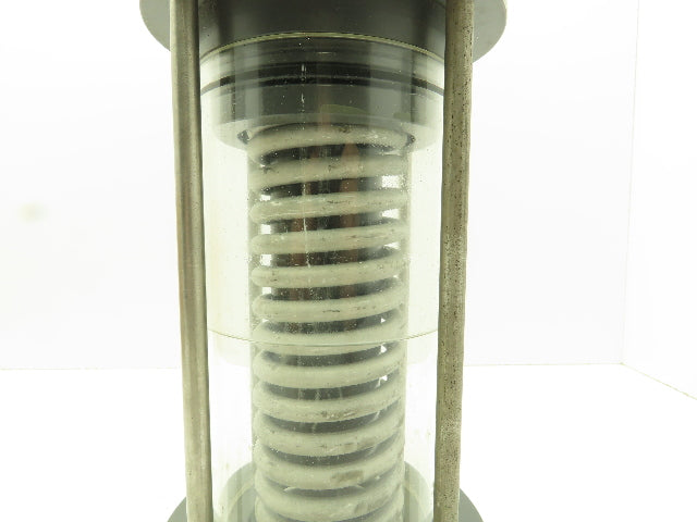 Plast-o-matic ES200B-NC 2" Shutoff Valve PVC Spring Return NC Pneumatic Powered