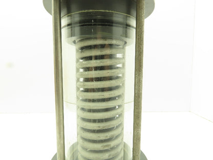 Plast-o-matic ES200B-NC 2" Shutoff Valve PVC Spring Return NC Pneumatic Powered