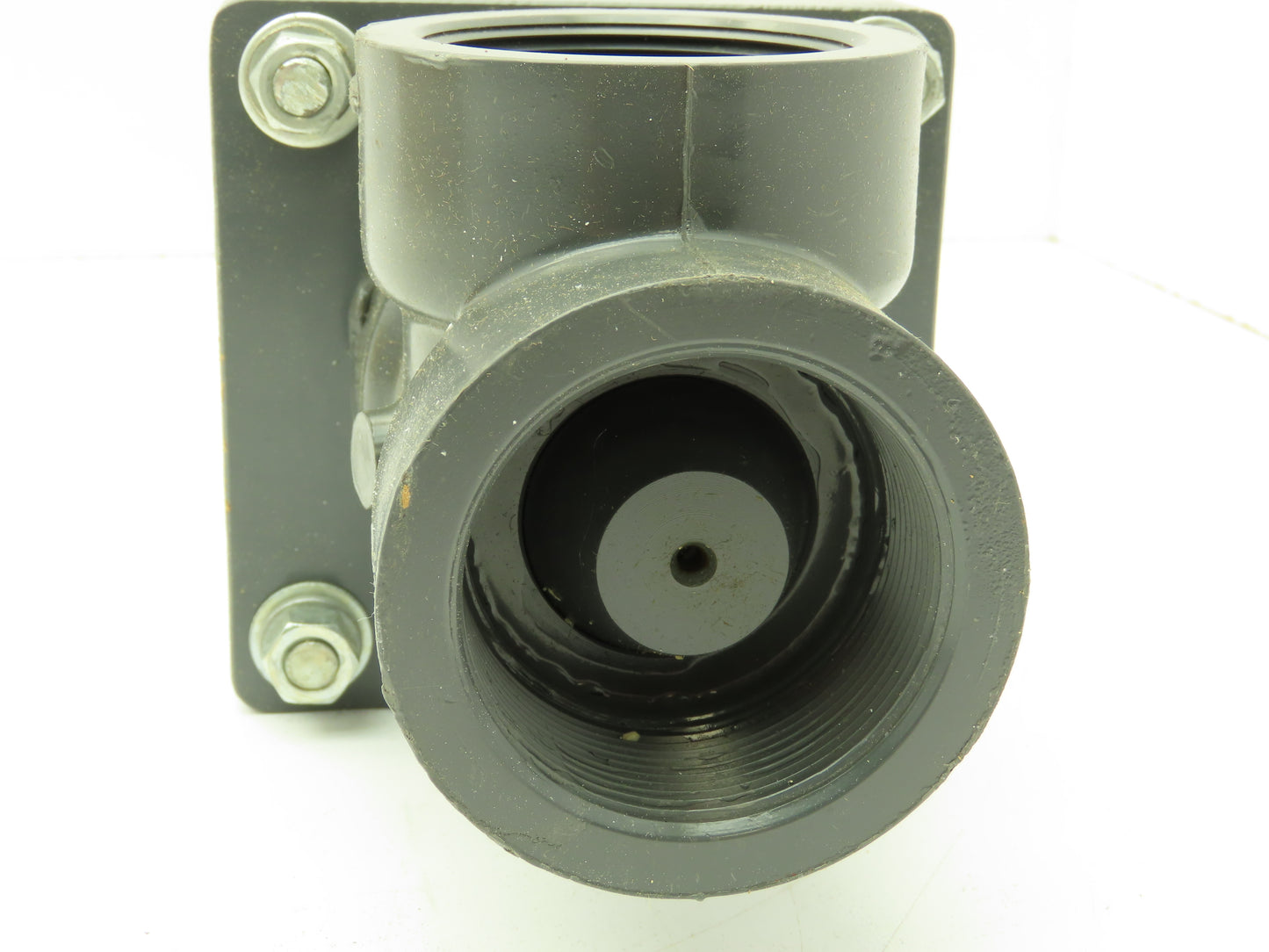 Plast-o-matic DS200LV-NC 2" Shutoff Valve PVC Spring Return NC Pneumatic Powered