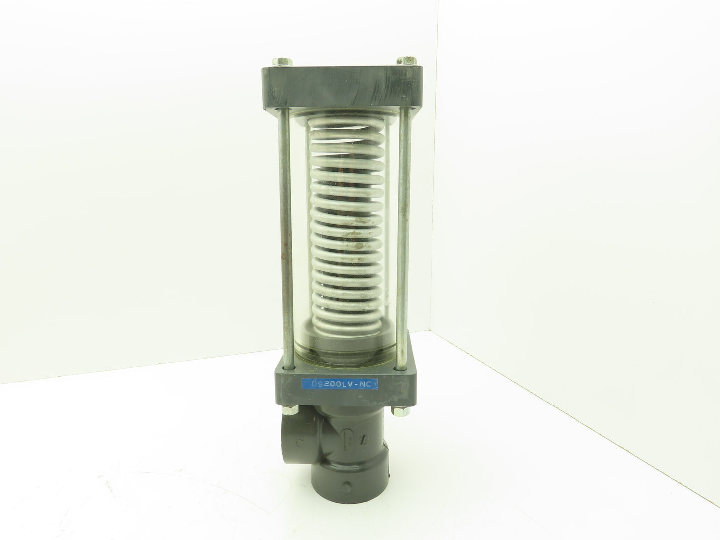 Plast-o-matic DS200LV-NC 2" Shutoff Valve PVC Spring Return NC Pneumatic Powered