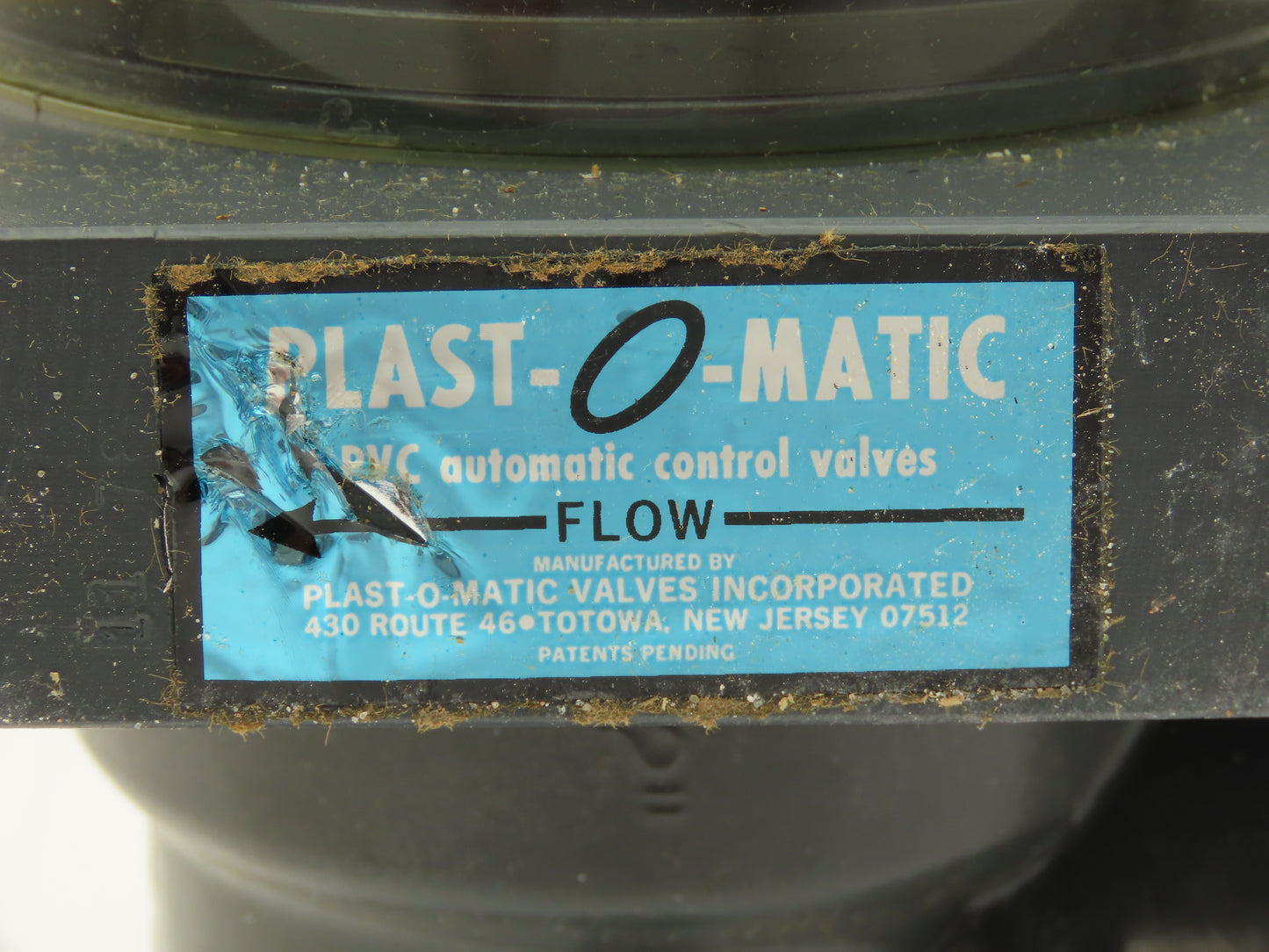 Plast-o-matic DS200LV-NC 2" Shutoff Valve PVC Spring Return NC Pneumatic Powered