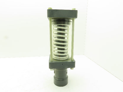 Plast-o-matic DS200LV-NO 2" Shutoff Valve PVC Spring Return NO Pneumatic Powered