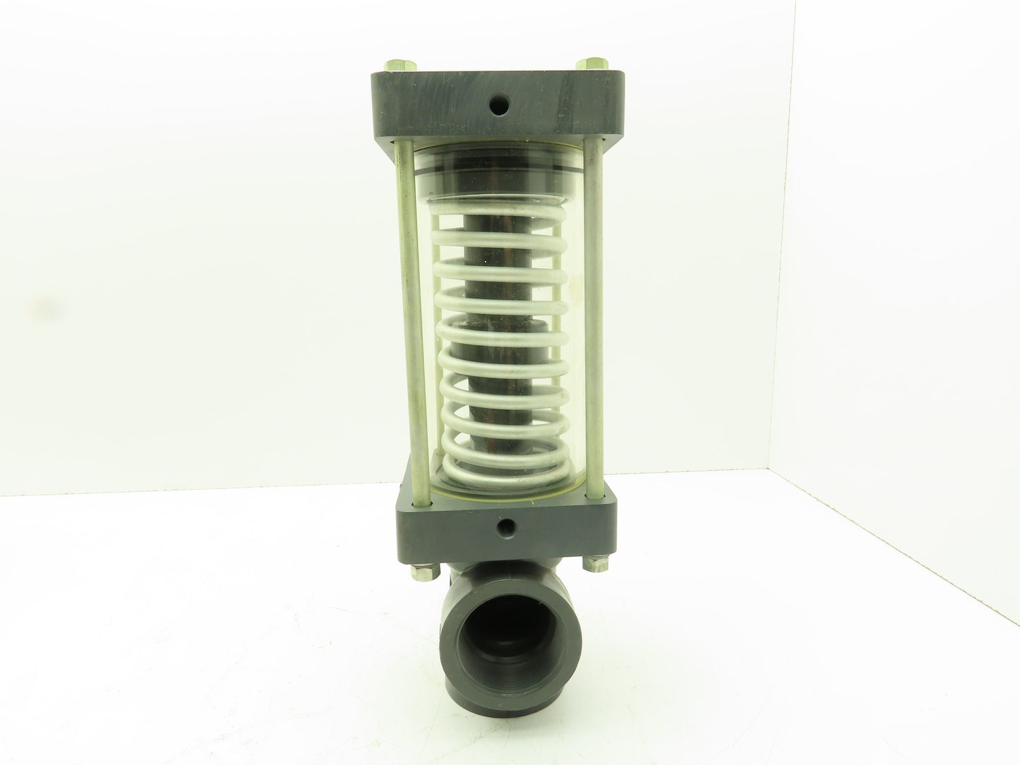 Plast-o-matic DS200LV-NO 2" Shutoff Valve PVC Spring Return NO Pneumatic Powered