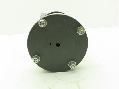 Plast-o-matic ES200V-NC 2" Shutoff Valve PVC Spring Return NC Pneumatic Powered