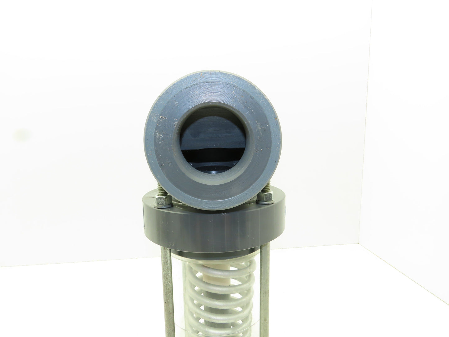 Plast-o-matic EST200V-NO 2" Shutoff Valve PVC Spring Return NO Pneumatic Powered