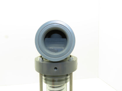 Plast-o-matic ES250LV-NC 2 1/2" Shutoff Valve Spring Return NC Pneumatic Powered