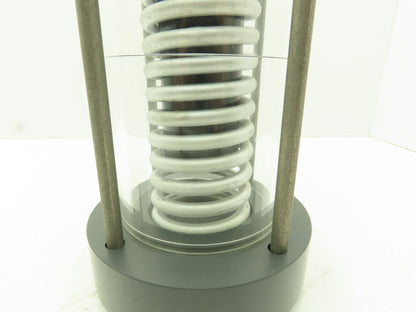 Plast-o-matic ES250LV-NC 2 1/2" Shutoff Valve Spring Return NC Pneumatic Powered