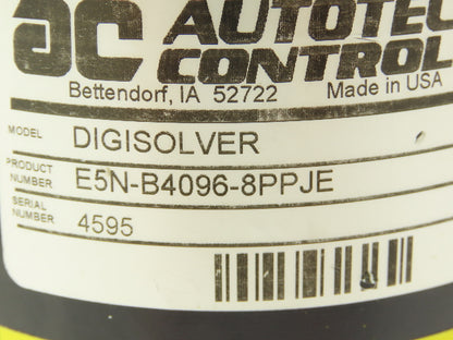 AC Auto Controls E5N-B4096-8PPJE Digisolver Absolute Digital Encoder Sz 40