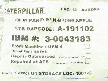 AC Auto Controls E5N-B4096-8PPJE Digisolver Absolute Digital Encoder Sz 40