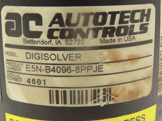 AC Auto Controls E5N-B4096-8PPJE Digisolver Absolute Digital Encoder Sz 40