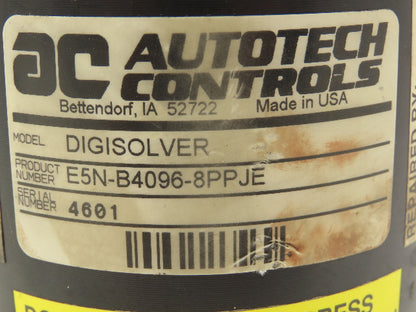 AC Auto Controls E5N-B4096-8PPJE Digisolver Absolute Digital Encoder Sz 40