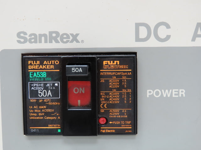 Sansha KTD-50150AT SanRex CC-Link DC Auto 50VDC 150A Metal Surface Plating