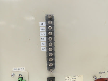 Sansha KTD-50150AT SanRex CC-Link DC Auto 50VDC 150A Metal Surface Plating