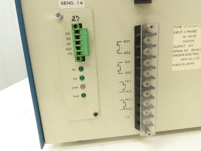 Sansha KTD-50150AT SanRex CC-Link DC Auto 50VDC 150A Metal Surface Plating
