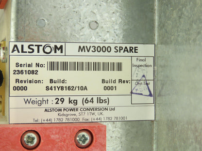Alstom MV3000 Spare Bidirectional DC Power Convertor Transistor Precharge Module