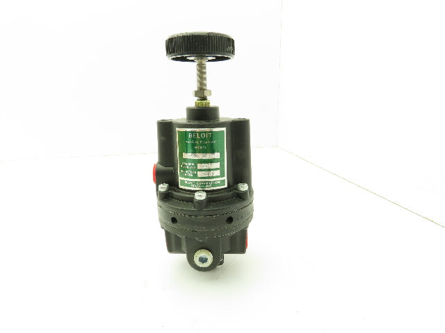 Beloit NC2-75-98B Pneumatic Air Pressure Regulator 60 PSI Adjustable