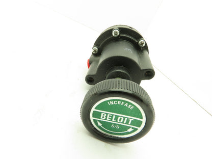 Beloit NC2-75-98B Pneumatic Air Pressure Regulator 60 PSI Adjustable