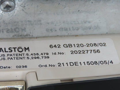 Alstom GB120-208/02 211DE11508/05/4 ESD DC Power Convertor Unit
