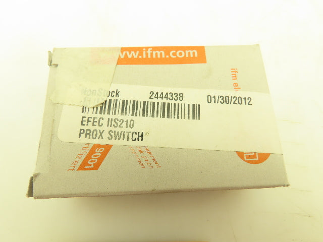 IFM Efector IIS210 Inductive Sensor Proximity Switch 15mm PNP 10-36VDC N.O.