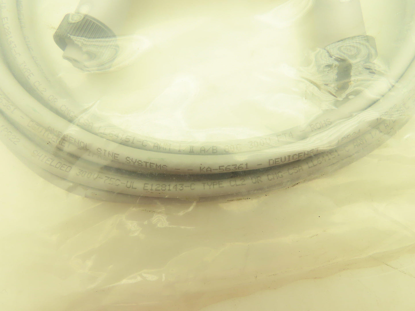 Amphenol MN57A4AD02M060 DeviceNet Sensor Cable Cordset 5-Pin M22 Male/Female 6M