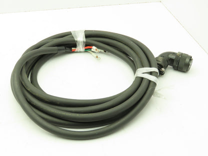 Kuramo VCT 531X Fanuc Power Cable 4-Pin Female Plug 4-Wire Leads 14'