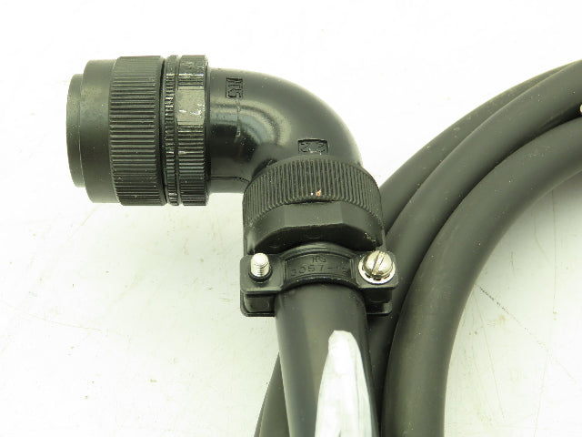 Kuramo VCT 531X Fanuc Power Cable 4-Pin Female Plug 4-Wire Leads 14'