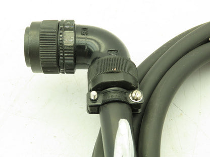 Kuramo VCT 531X Fanuc Power Cable 4-Pin Female Plug 4-Wire Leads 14'