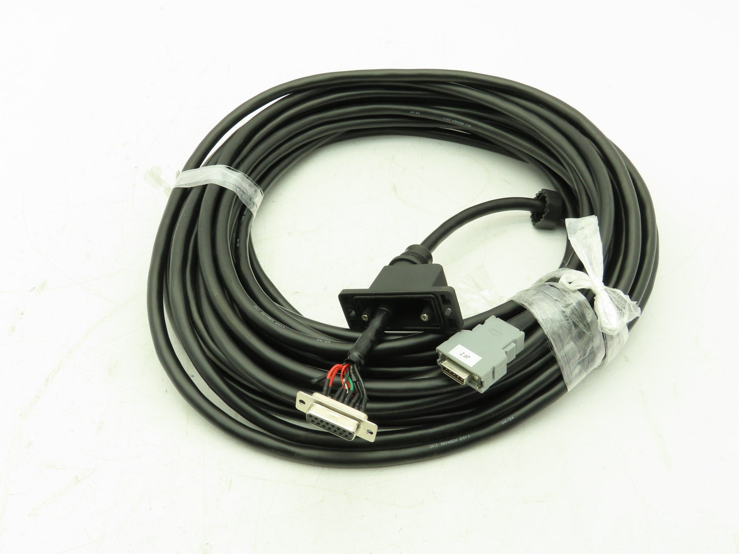 OKI Densen 2011 04/24 Flexible Robot Cable Cordset  14-Conductor 40'