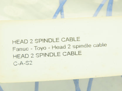 Nihon LFV-ROHS Fanuc Spindle Servo Power Cable 12C Bare Leads 30'