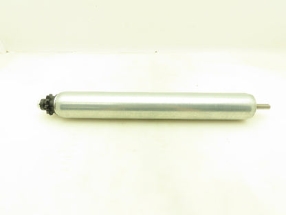 Single Sprocket Steel Conveyor Roller 2.25" Dia x 17" BF  Lot of 3
