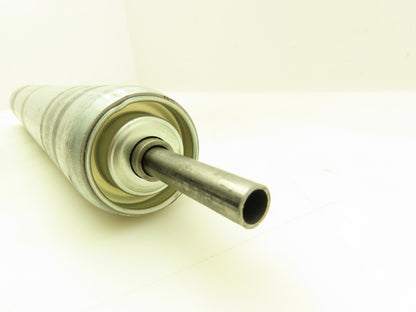 Steel Gravity Conveyor Roller 2.25" Dia x 16.25" BF - Lot of 5