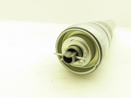 Steel Gravity Conveyor Roller 2.25" Dia x 16.25" BF - Lot of 5