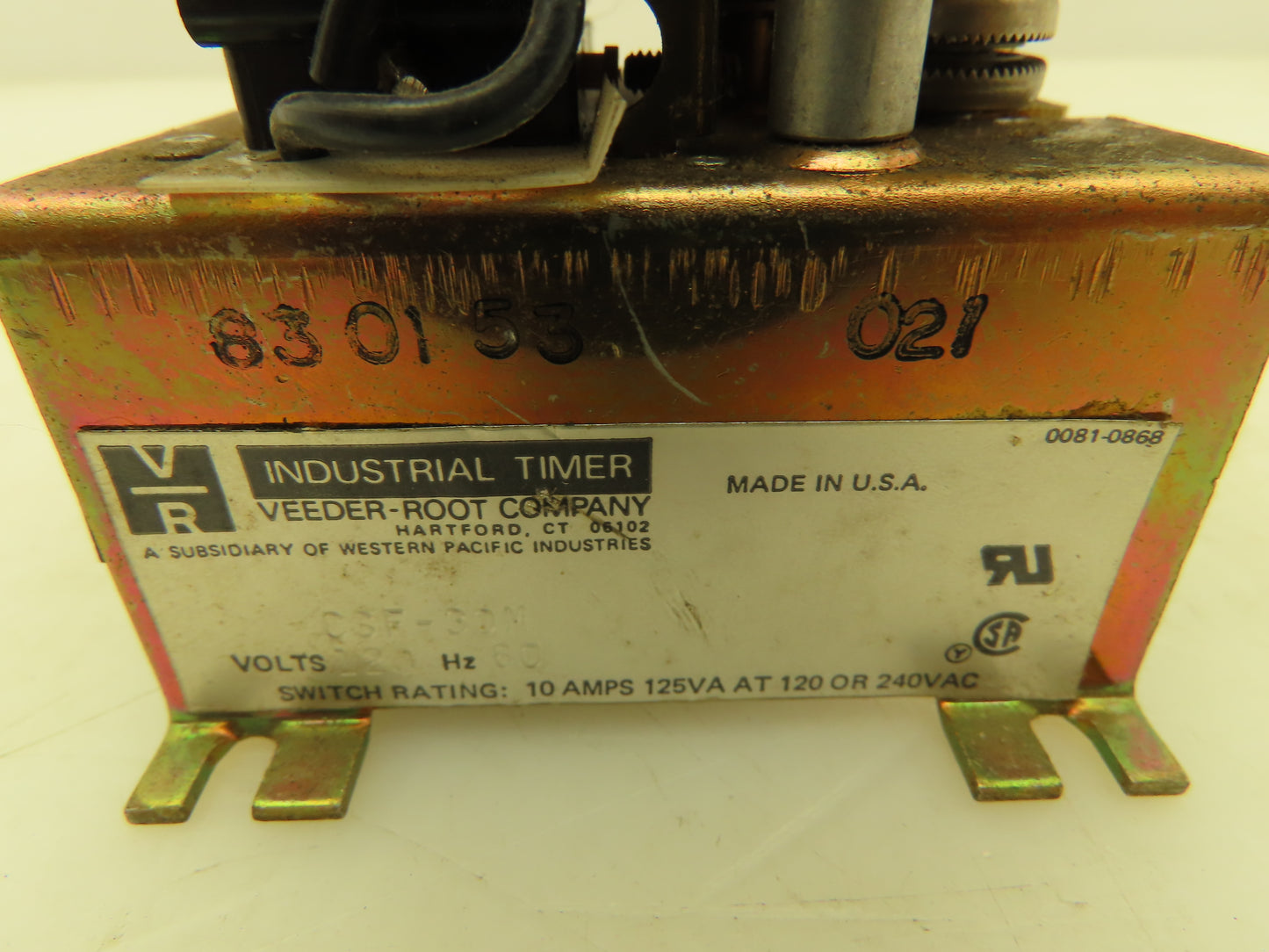 ITC CSF-30M Industrial Timer 120V 60Hz 10A