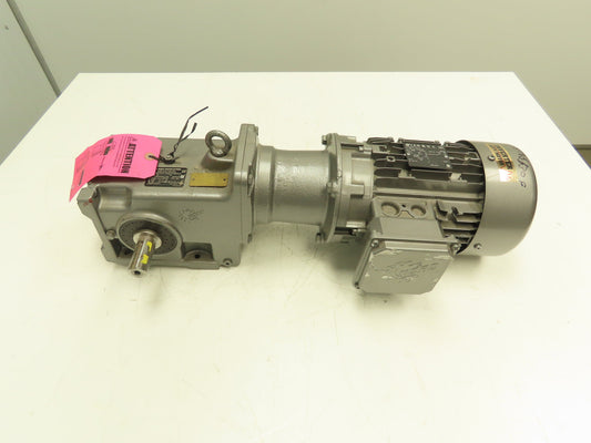 Nord SK 92372LX N140TC-90LH/4 Gearmotor 2HP 38:1 R 45 RPM Dual Output 460V 3PH