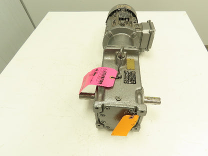Nord SK 92372LX N140TC-90LH/4 Gearmotor 2HP 38:1 R 45 RPM Dual Output 460V 3PH