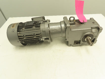Nord SK 92372LX N140TC-90LH/4 Gearmotor 2HP 38:1 R 45 RPM Dual Output 460V 3PH