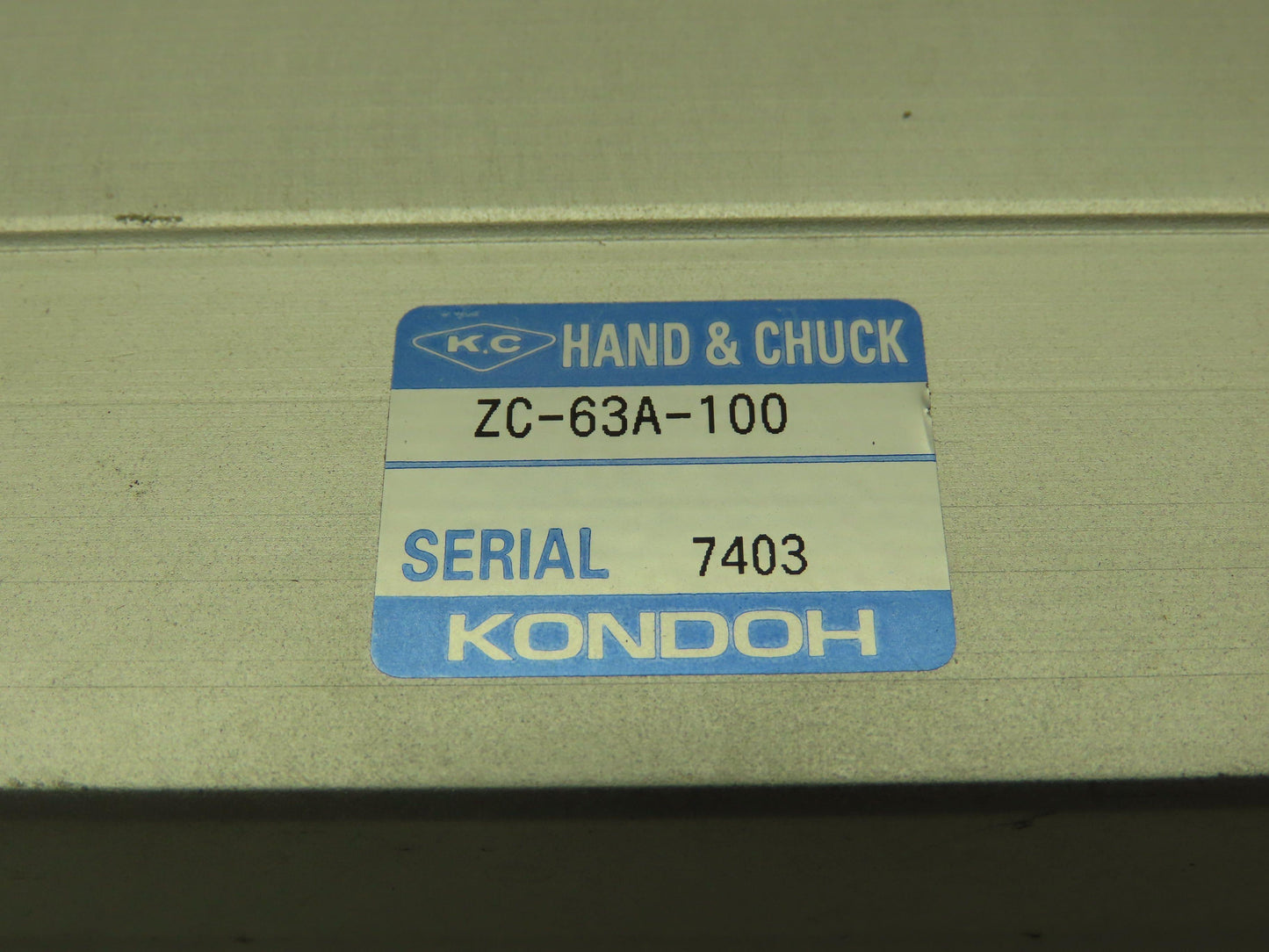 Konsei ZC-63A-100 Pneumatic Air Cylinder Mini Slide Mechanism Ball Bearing