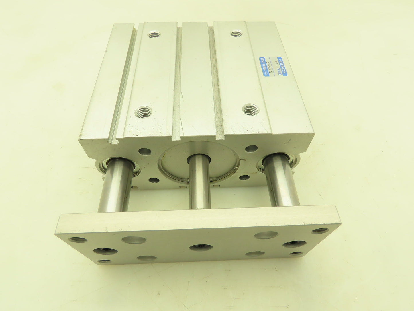 Konsei ZC-63A-100 Pneumatic Air Cylinder Mini Slide Mechanism Ball Bearing