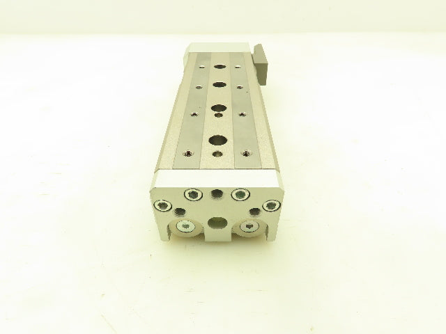 SMC MXQ25-100R Pneumatic Cylinder Air Slide Table Precision 100MM Stroke Latching