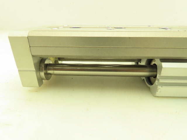 SMC MXQ25-100R Pneumatic Cylinder Air Slide Table Precision 100MM Stroke Latching