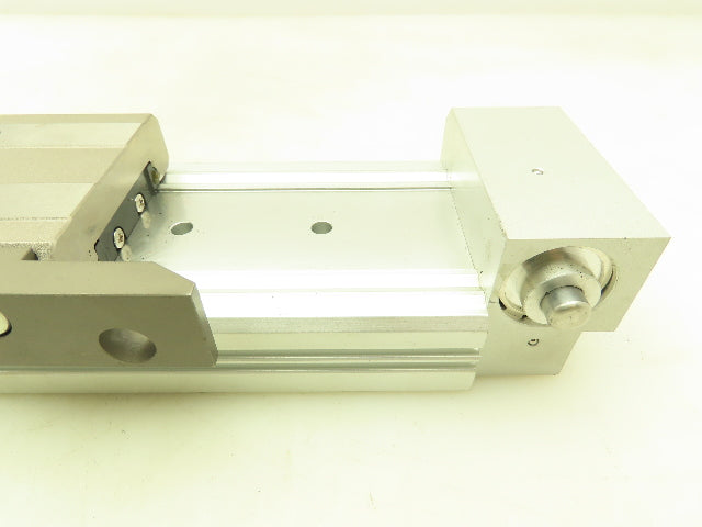 SMC MXQ25-100R Pneumatic Cylinder Air Slide Table Precision 100MM Stroke Latching