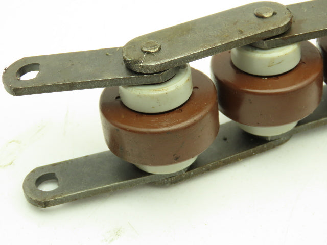 Tsubaki RF2060 Accumulation Roller Chain 10' Plastic Double Plus Pitch
